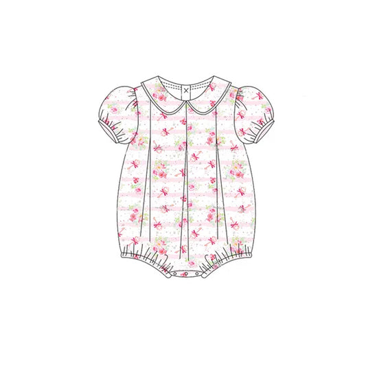 3.6SR2928 Purple Flower Toddler Clothes