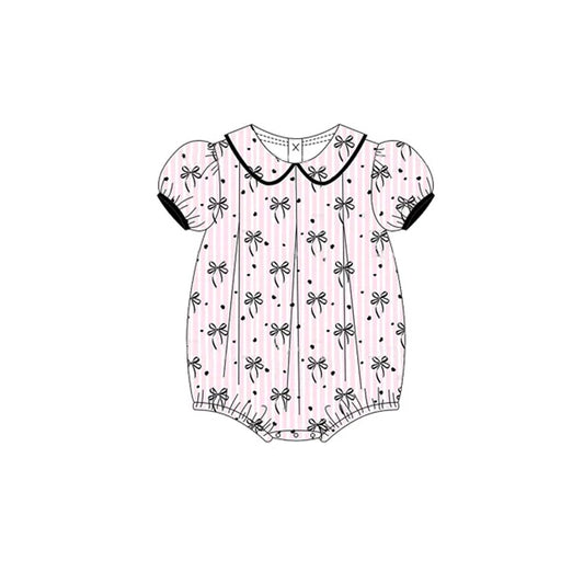 3.6SR2932 Black bow toddler clothes