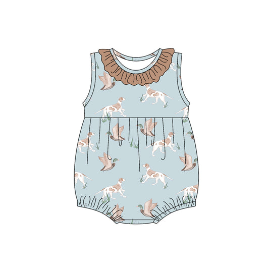 3.6SR2935 Girls Duck Puppy Toddler Clothes