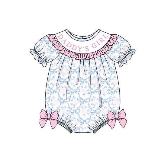 3.19SR2944 Baby Collar Girls Bowknot Toddler Clothes