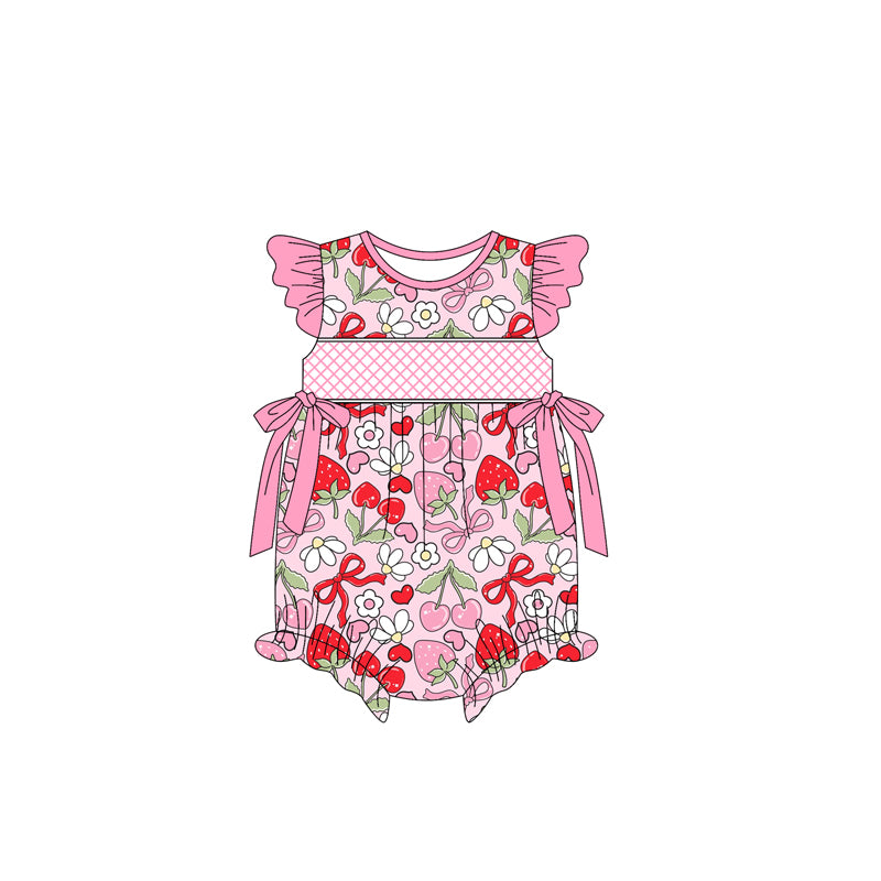 3.19SR2953 Strawberry Baby Toddler Clothes