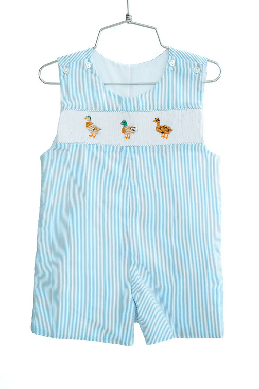 3.22SR2991 Blue Duck Cartoon Toddler Clothes
