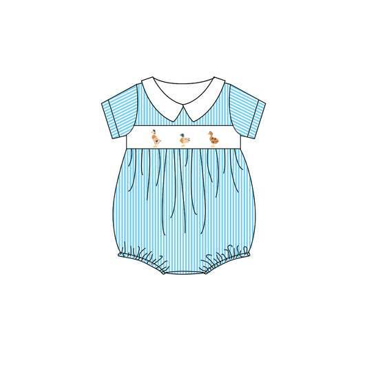 3.22SR2992smock duck cartoon toddler clothes