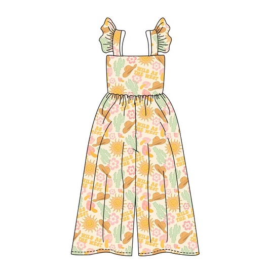 4.3SR3051 Cactus Jumpsuit