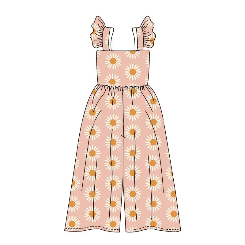 4.3SR3052 Flower Jumpsuit