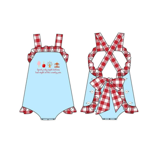 4.3SR3055 Blue Girls Toddler Clothes