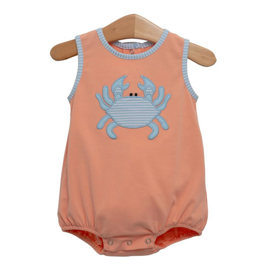 4.3SR3058 Boys Orange Crab Toddler Clothes