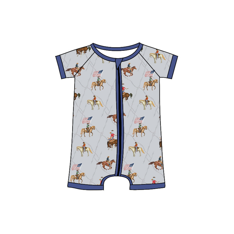 4.8SR3066 Horse Riding Baby Toddler Clothes
