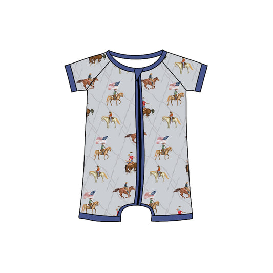 4.8SR3066 Horse Riding Baby Toddler Clothes