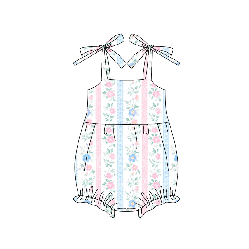 5.22 SR3118 flower suspender toddler clothes