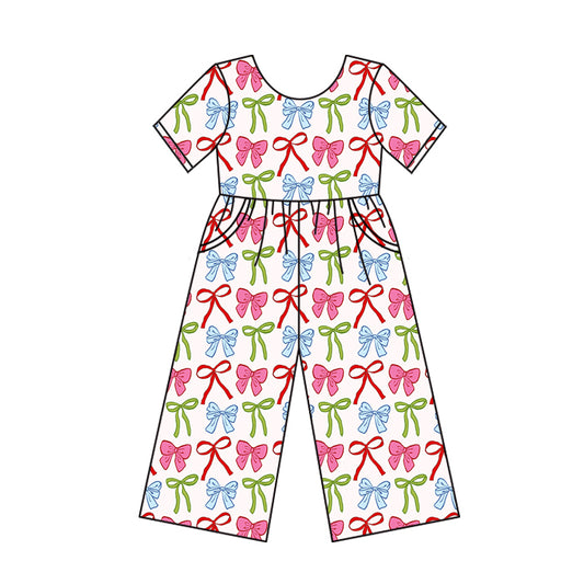 6.2SR3145 Multicolor Bow Bodysuit