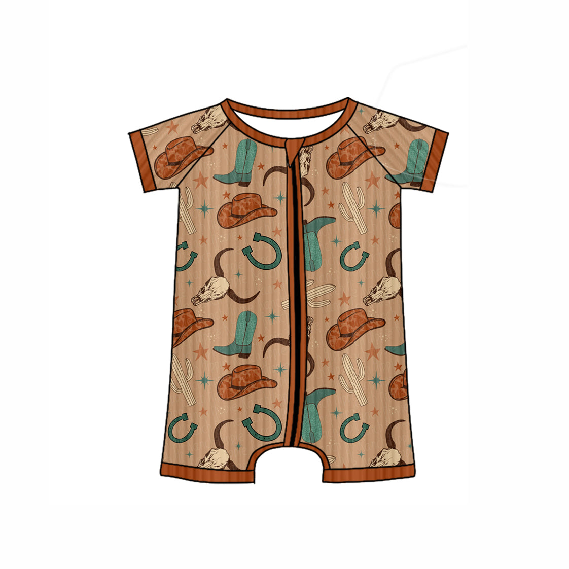 6.6SR3155 boots with short sleeves and stripes