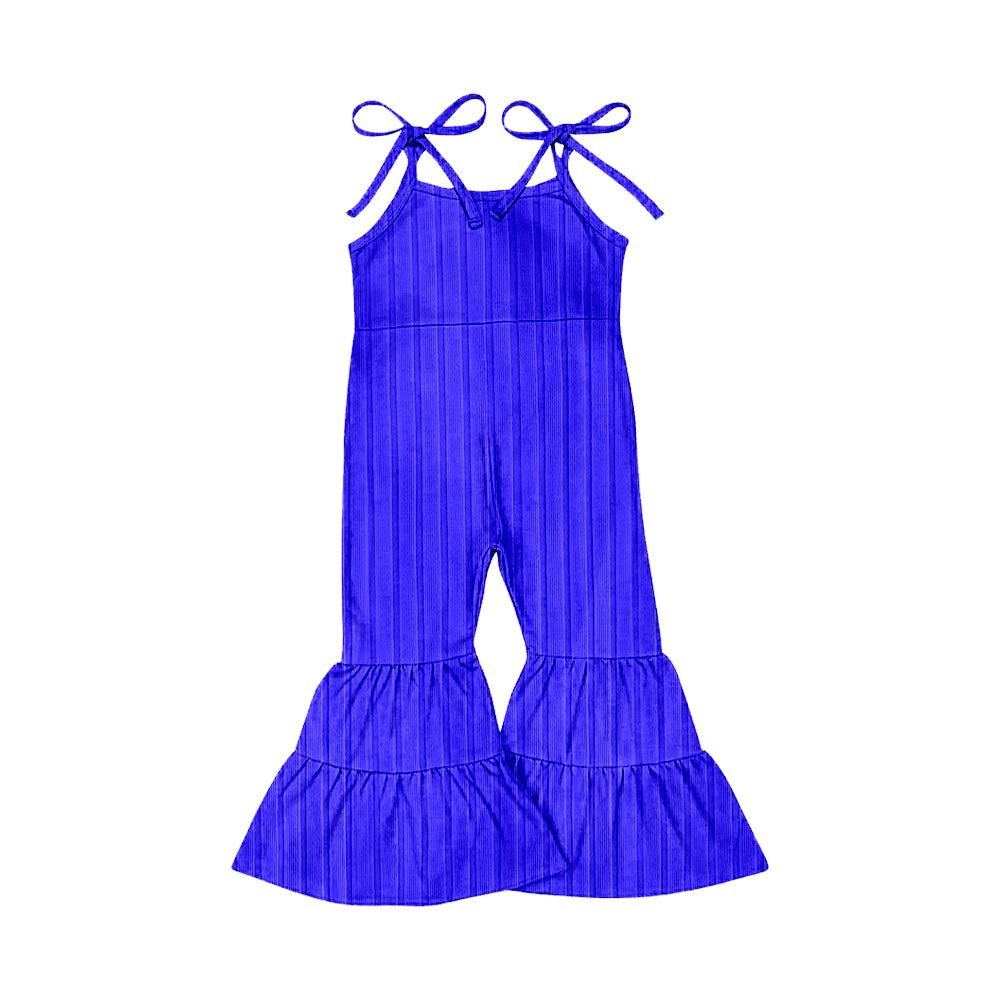 6.6SR3158 Blue suspender jumpsuit