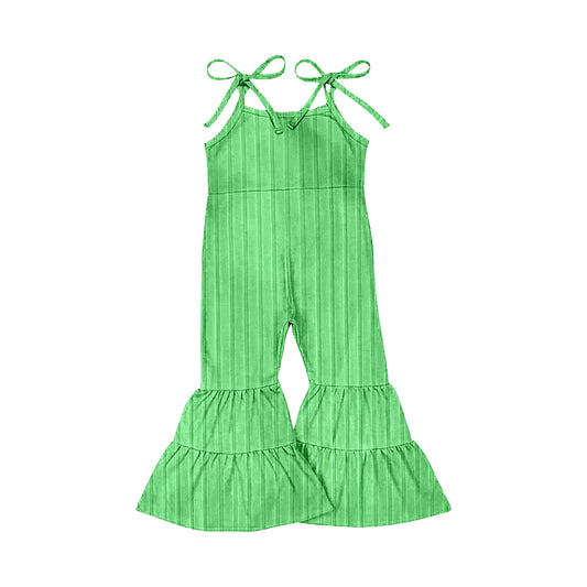 6.6SR3158 Green suspender jumpsuit