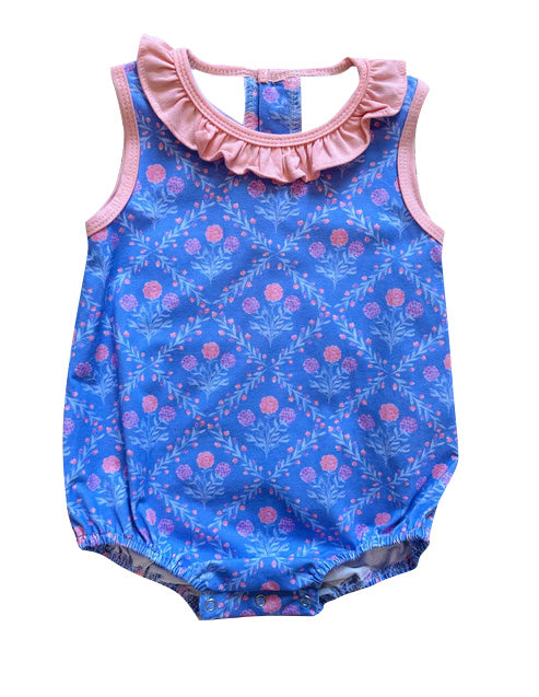 6.11SR3172 Dark blue baby collar toddler clothes