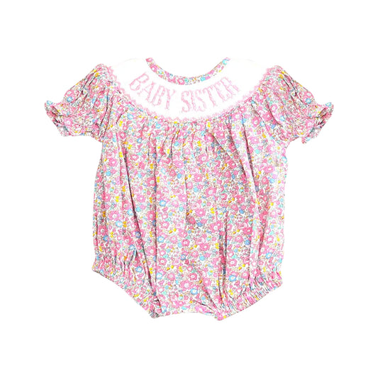 X930 SR3236 Flower Lettering Toddler Clothes