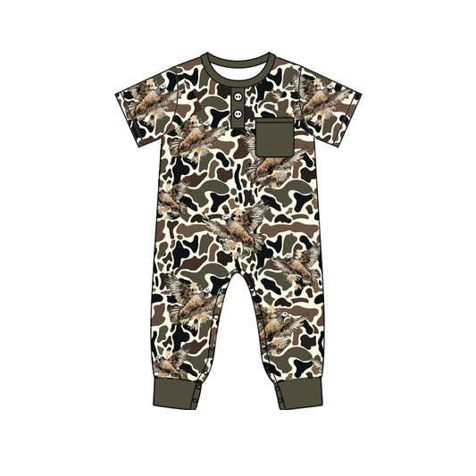 X926 SR3246 Camouflage Deer Short-Sleeve Shirt
