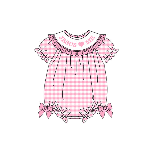 X926 SR3249 Pink Letter Plaid