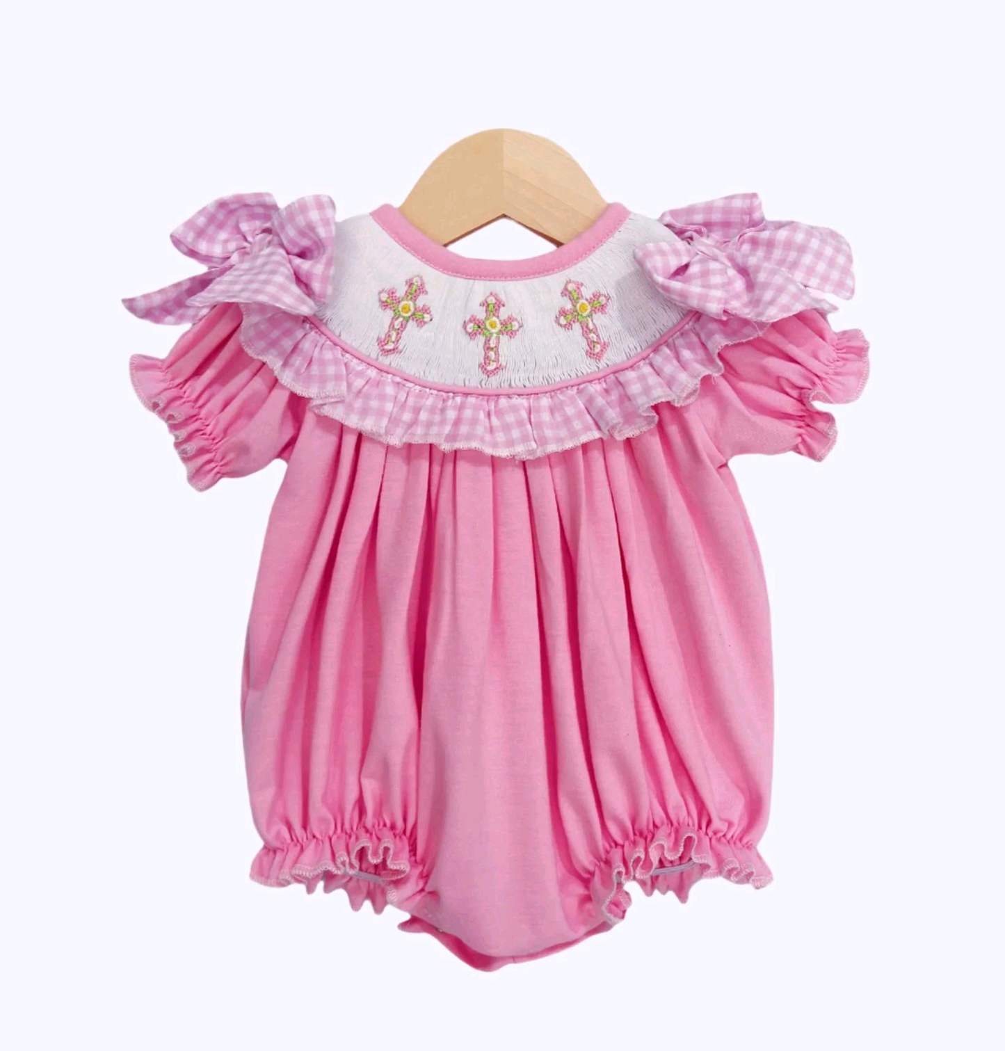 X926 SR3250 Pink Cross Baby Clothes