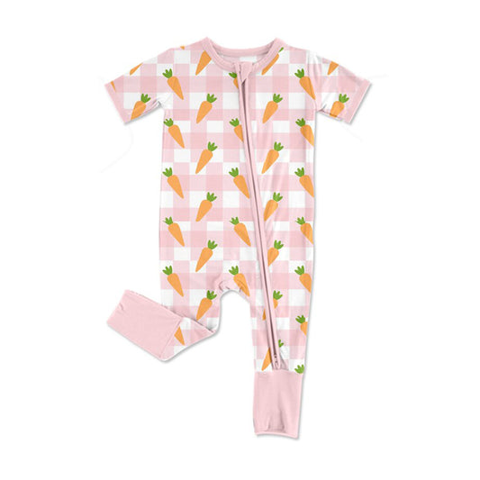 X929 SR3255 carrot pink toddler suit
