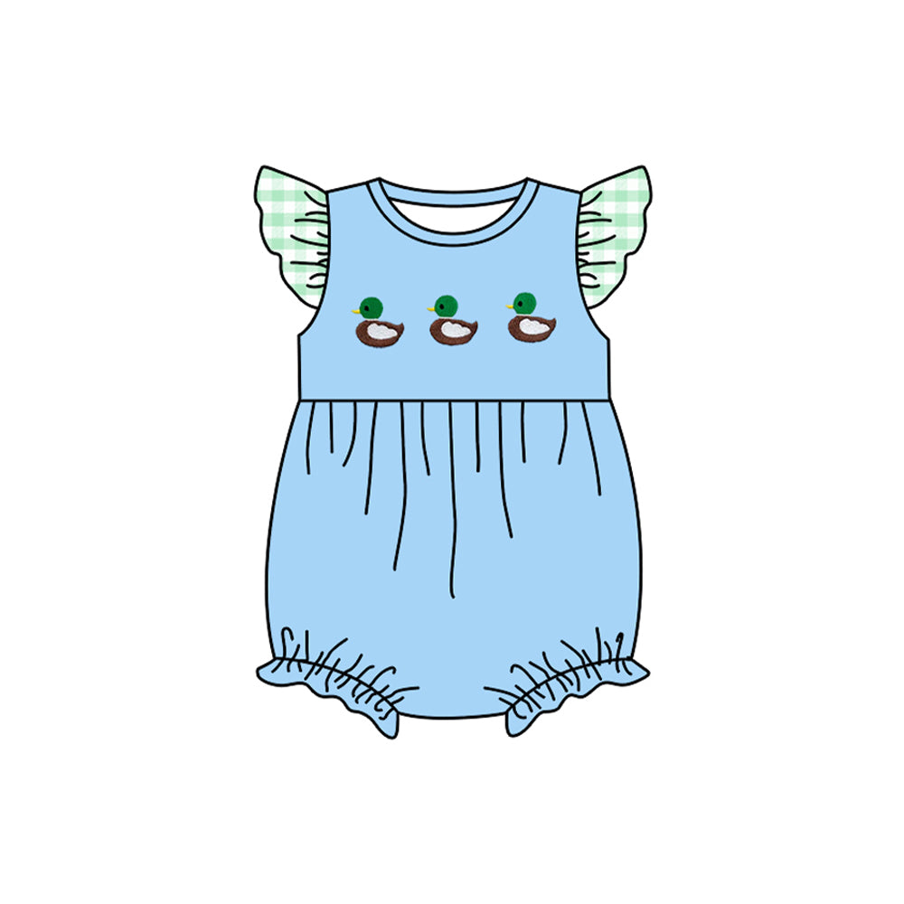 X10.30 SR3266 Duck Blue Romper