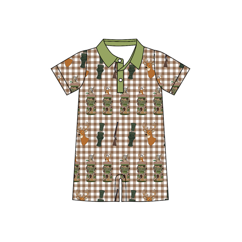 X10.20 SR3328 Green Cartoon Deer Toddler Clothes