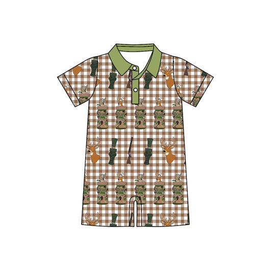 X10.20 SR3328 Green Cartoon Deer Toddler Clothes