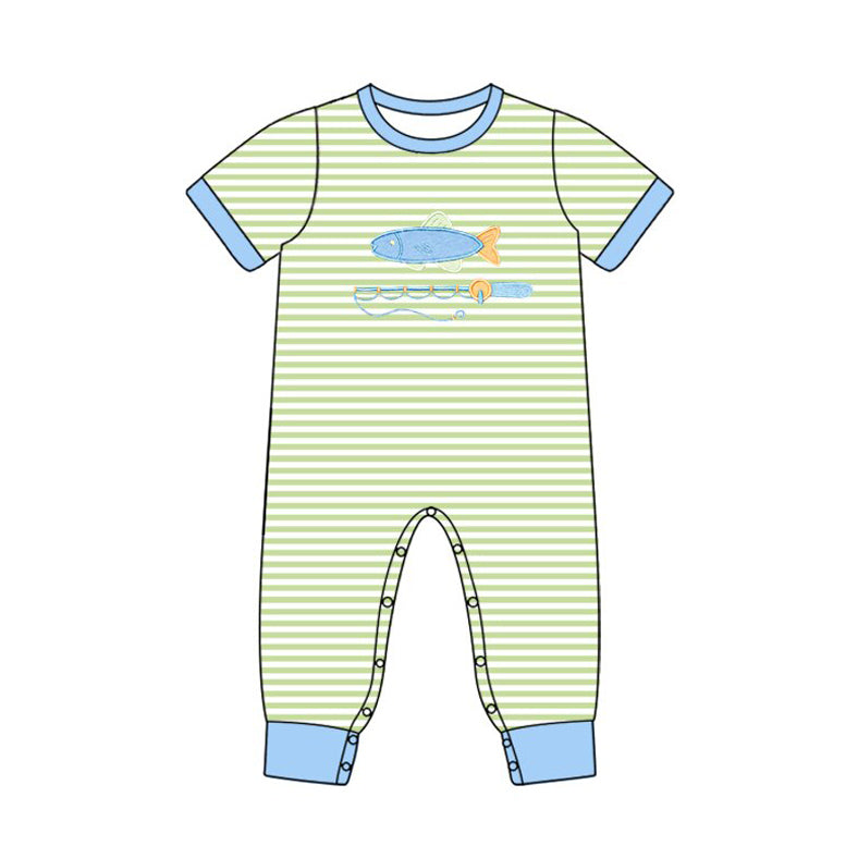 X10.23 SR3329 Cartoon Fish Stripe Toddler Clothes