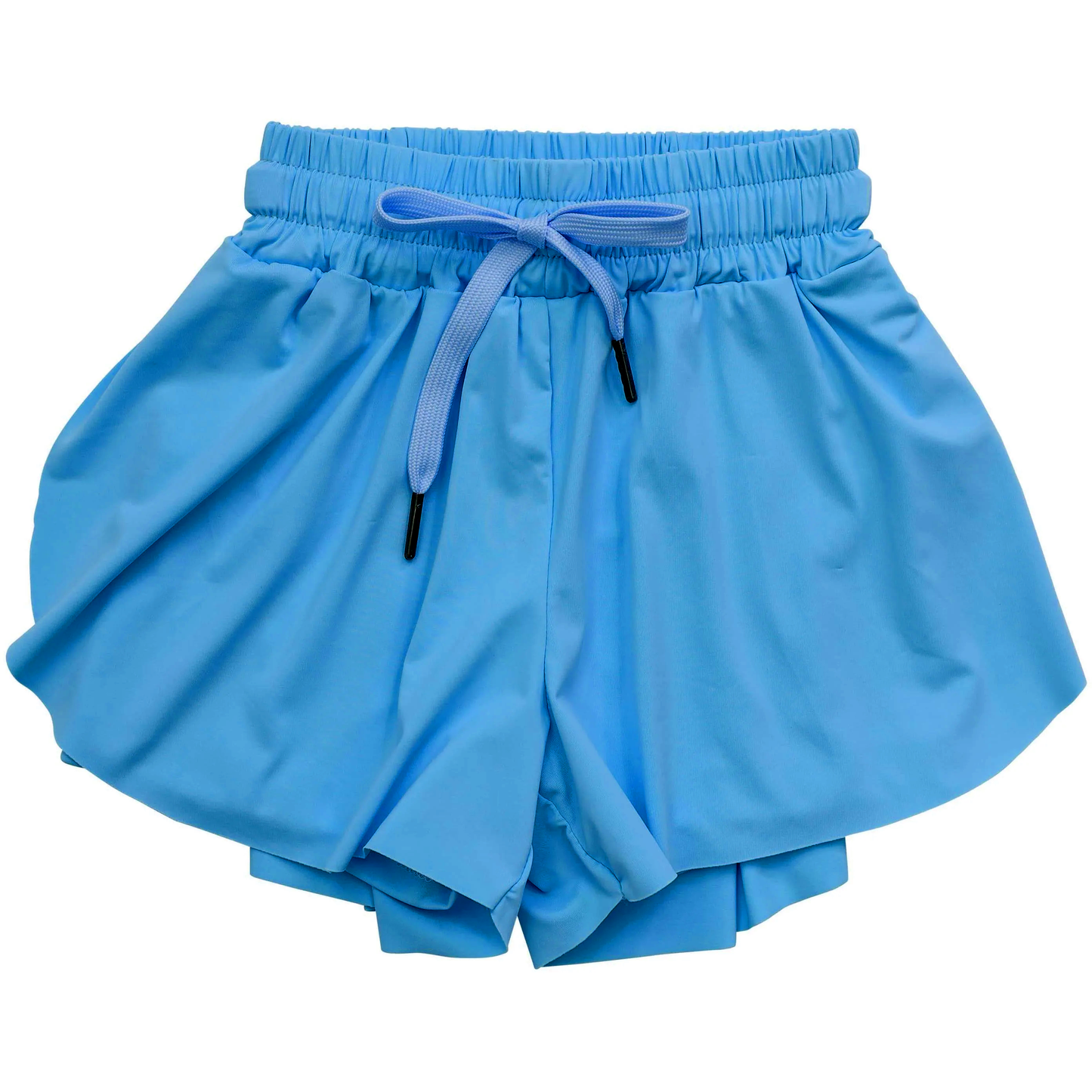 3.26SS0549 Blue Summer Yoga Shorts