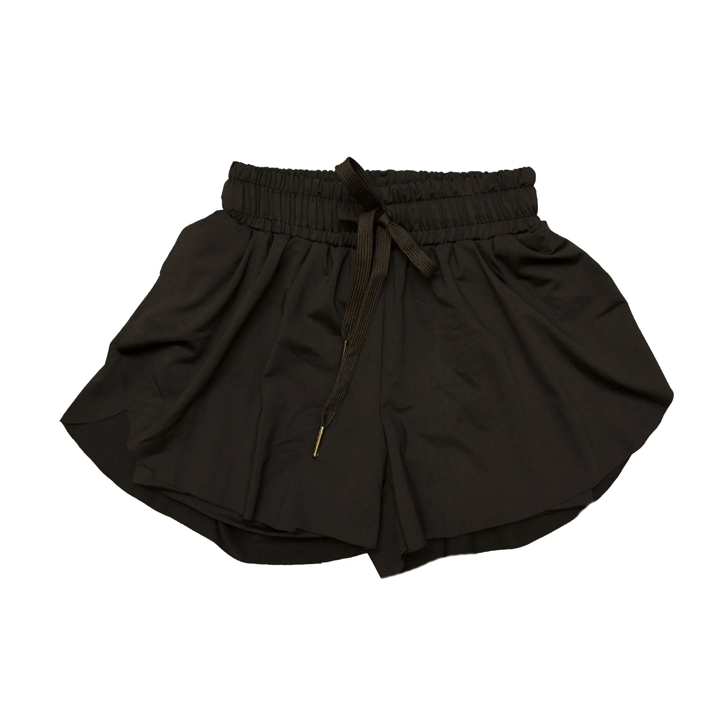 3.26SS0551 Black Girls Yoga Shorts