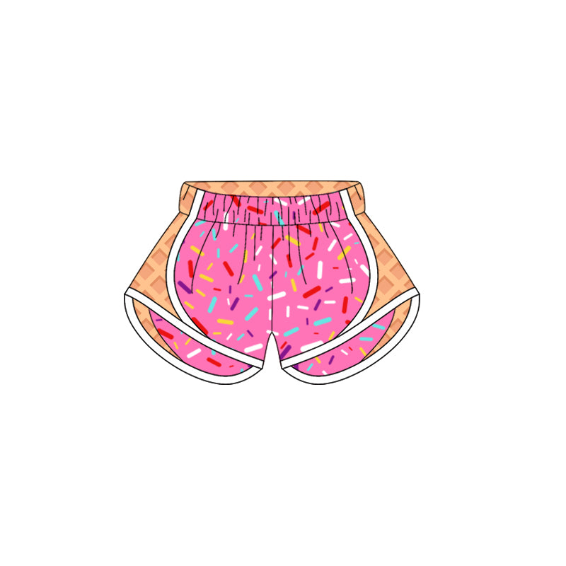 3.29SS0570 Pink Yoga Shorts