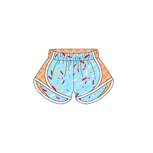 3.29SS0571 Blue Yoga Shorts