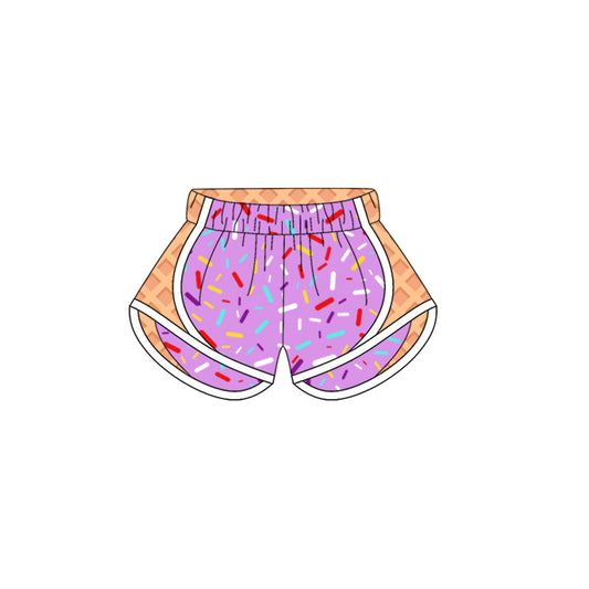 3.29SS0572 Purple Yoga Shorts