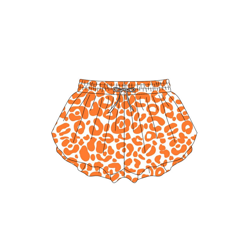 3.31SS0584 Orange Leopard Shorts