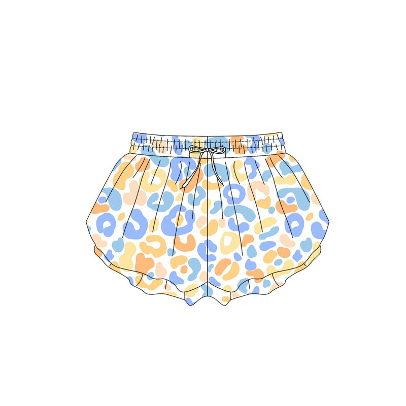 3.31SS0591 Colorful leopard print shorts