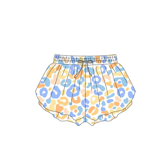 3.31SS0591 Colorful leopard print shorts
