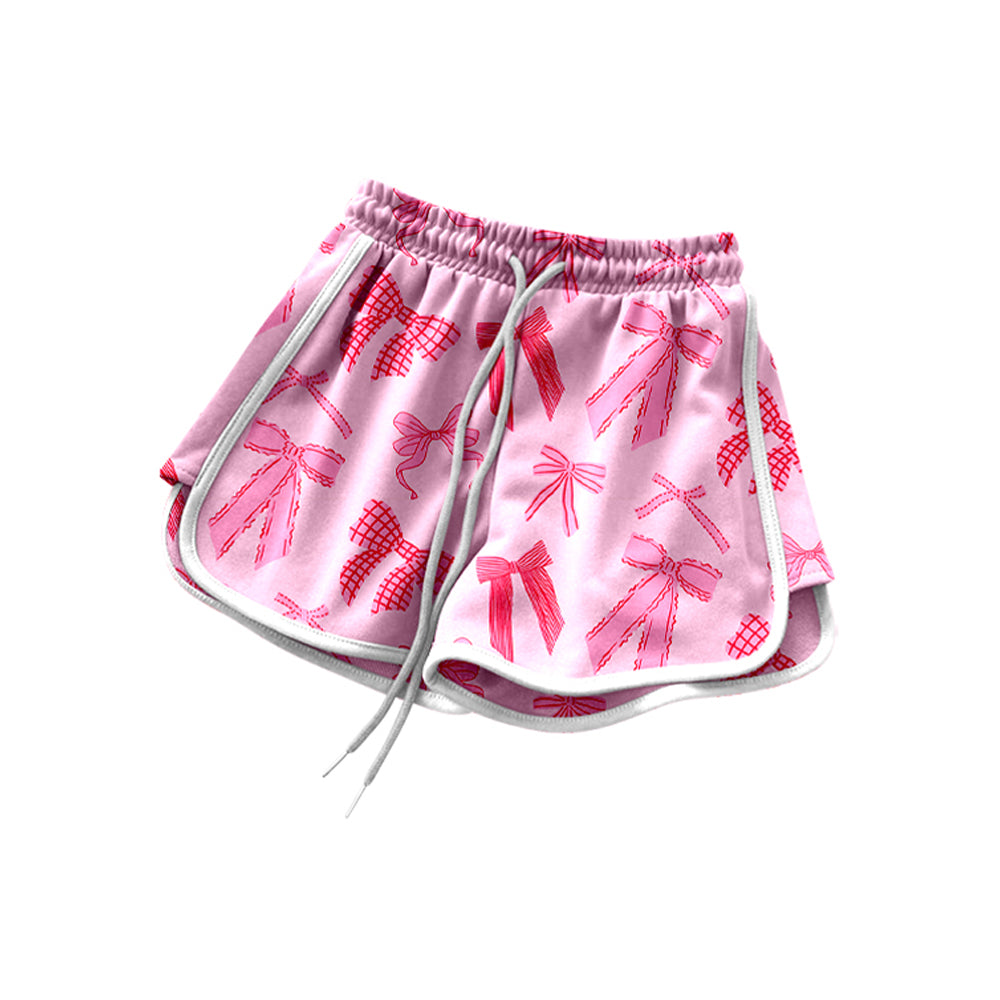 4.4SSO599 Pink Bow Boy Shorts