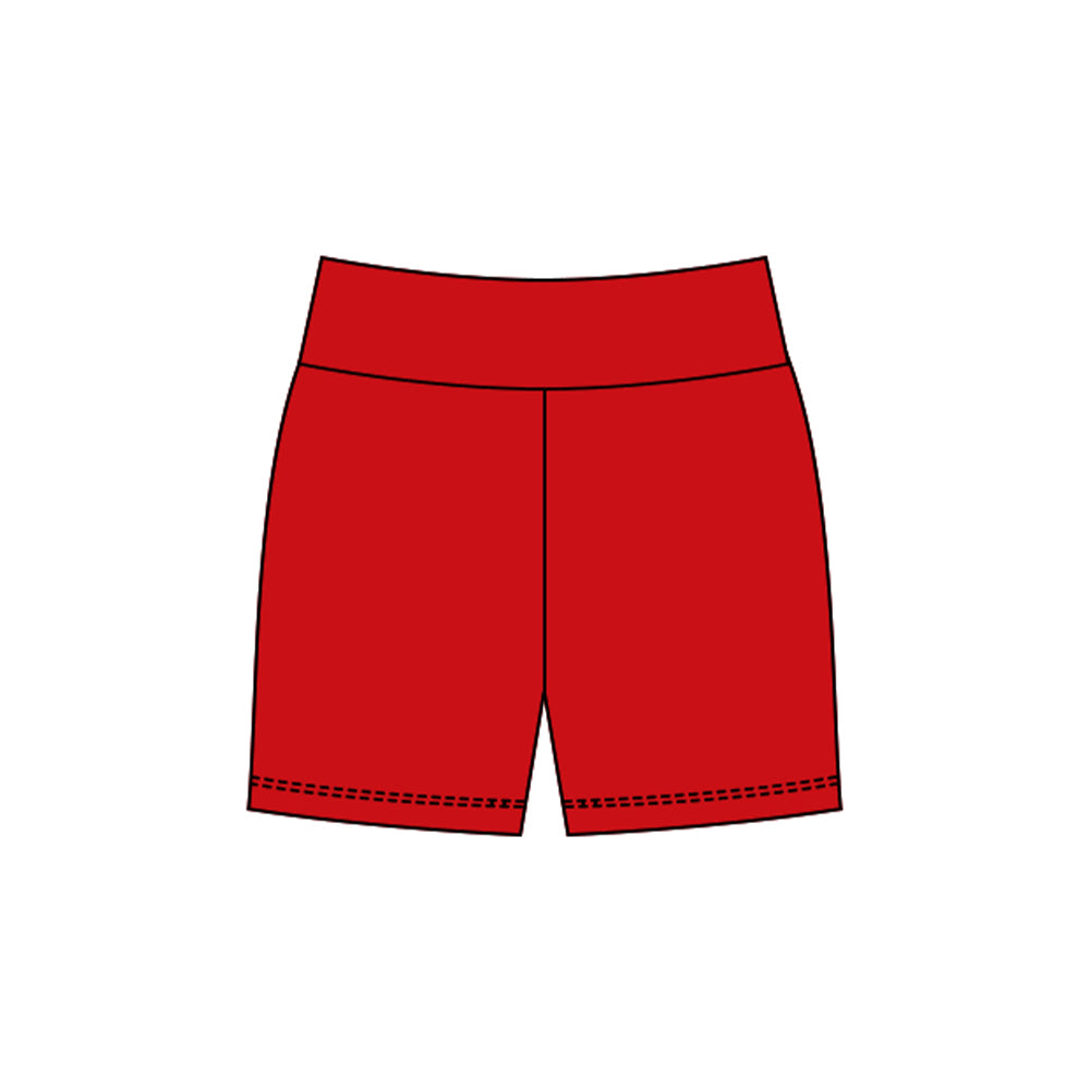 X11.1 SS0720 Red Yoga Shorts