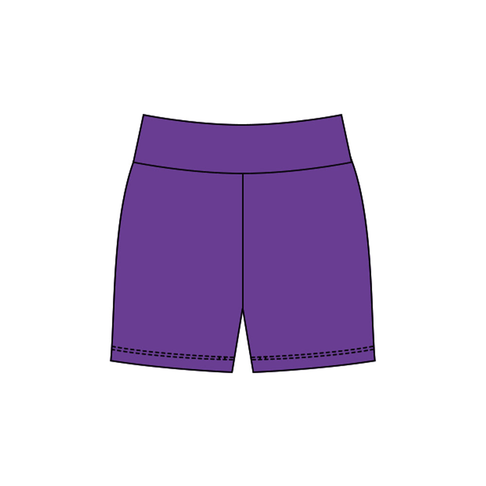 X10.24 SS0721 Purple Yoga Shorts