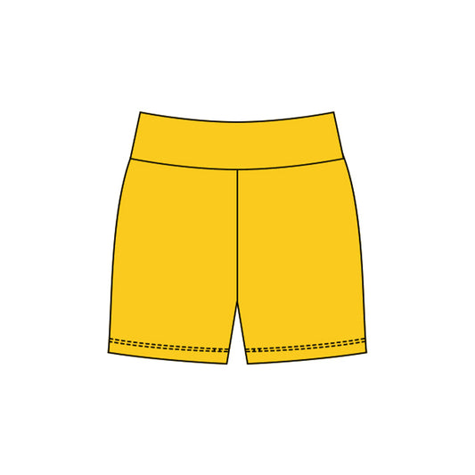 X10.24 SS0722 Yellow Yoga Shorts