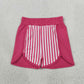 RTS NO MOQ yoga fabric SS0949 Baby Girls Pink Stripe Yoga Active Shorts Bottom