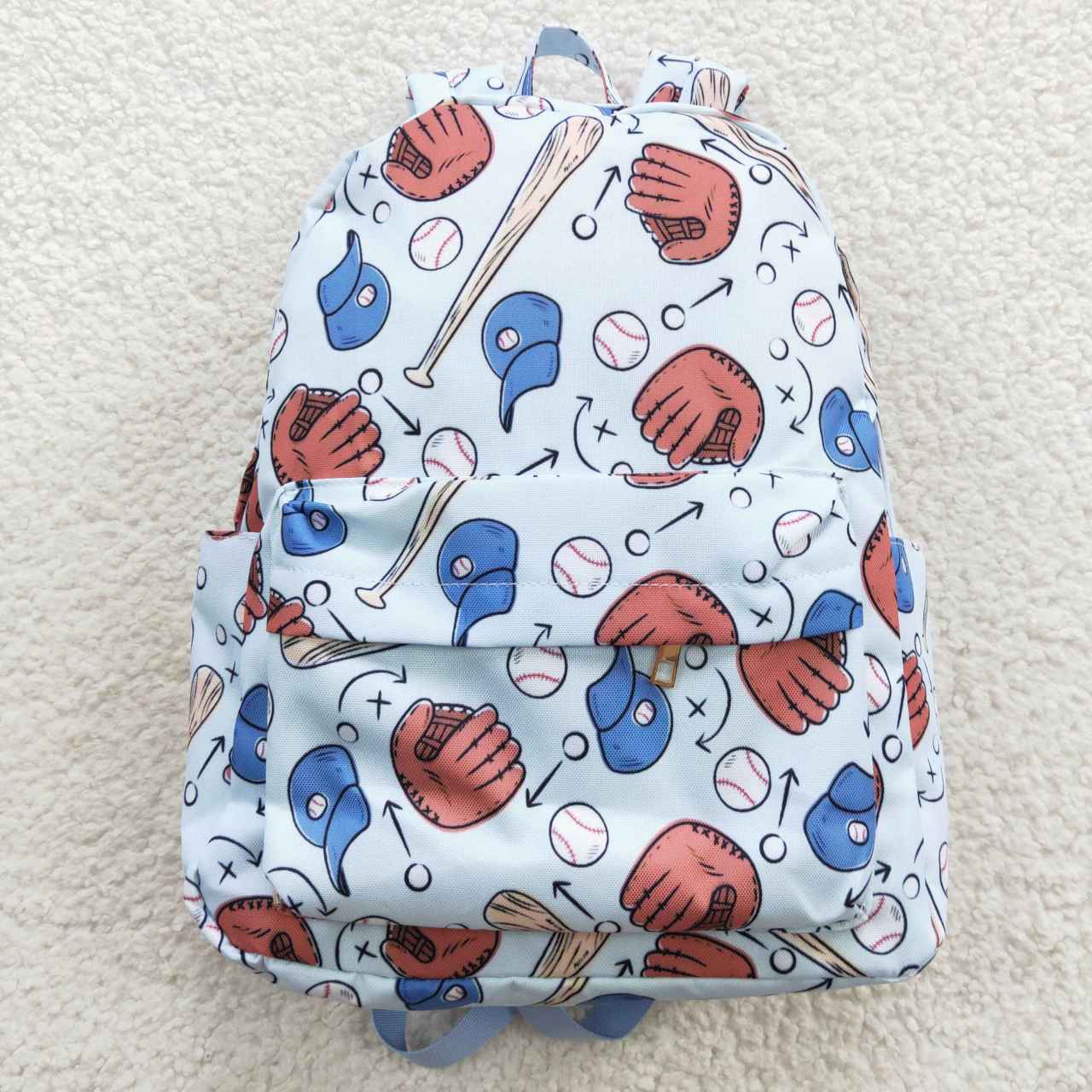 kids bags baseball backpack back to school preschool bag bookbag