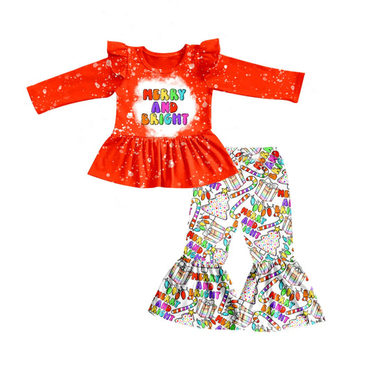 6.26 Girls Alphabet Red Suit