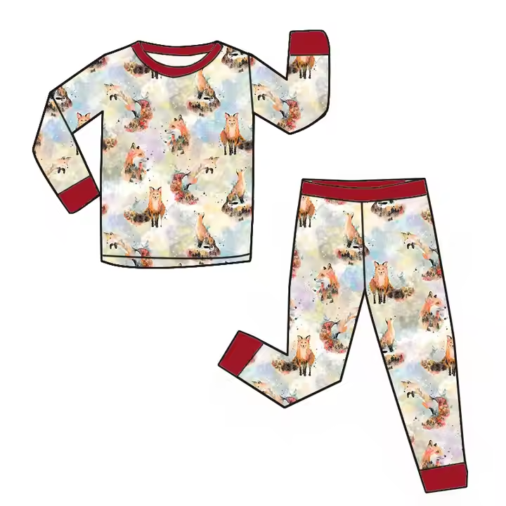 6.18bluey cartoon long-sleeved suit