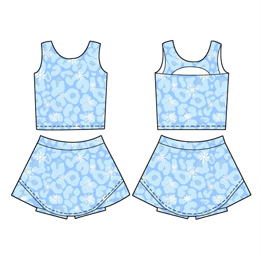 6.12 Leopard Snowflake Set