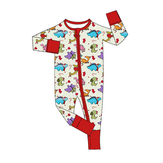 6.12 Colorful dinosaur toddler clothes