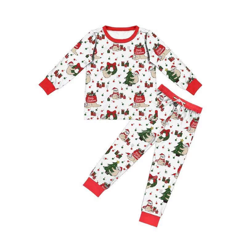 6.26 Cartoon Christmas Pajamas Set