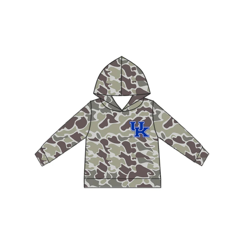 7.21Preorder (moq 5)Baby Boys Southern Camo UK Team Hooded Tops
