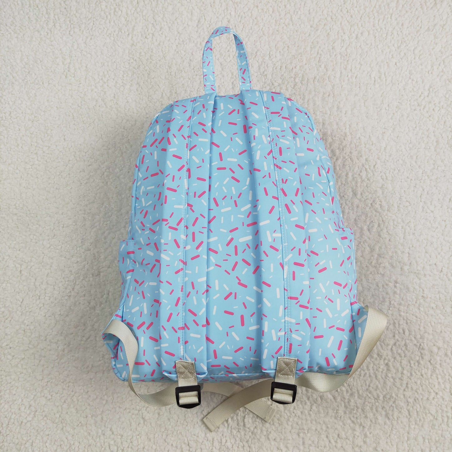5.2  BA0297 Team fireworks plaid blue large backpack