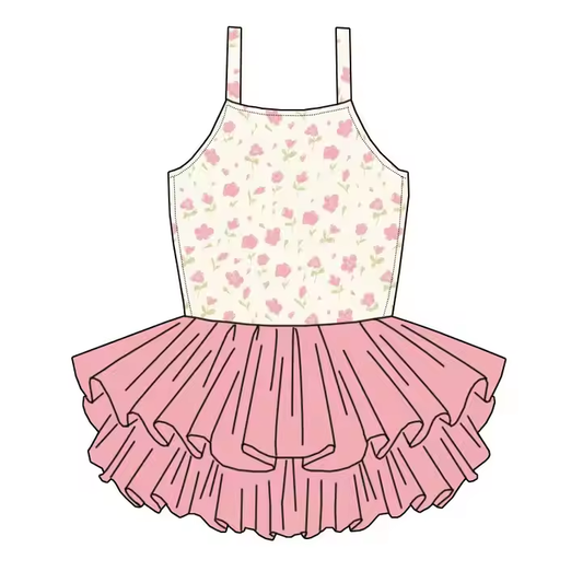 5.22 Pink Rose Sling Dress